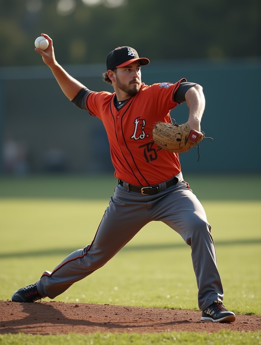 Screenshot from 'Base-ball' game depicting physics in action